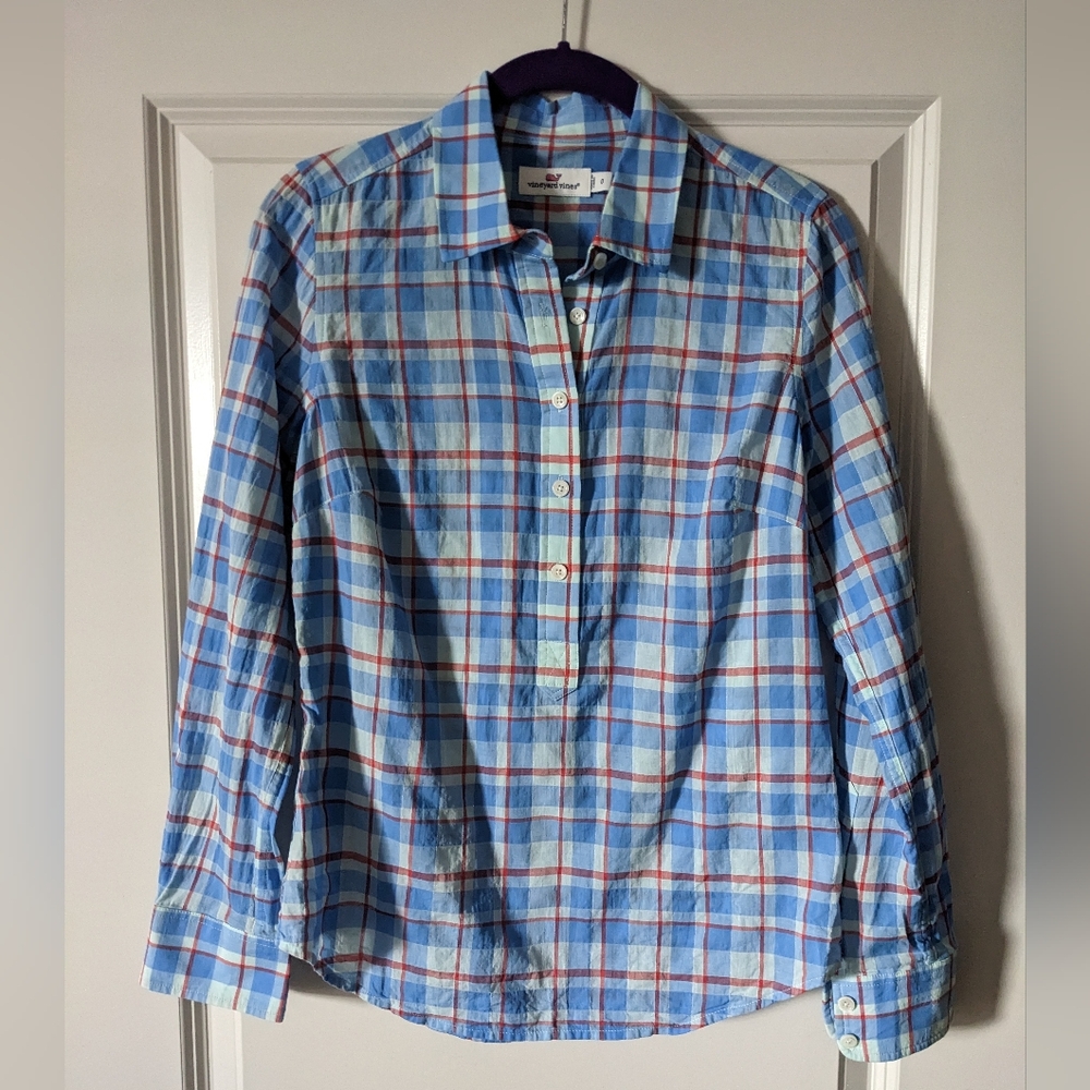 Vineyard Vines Cotton Blend Popover